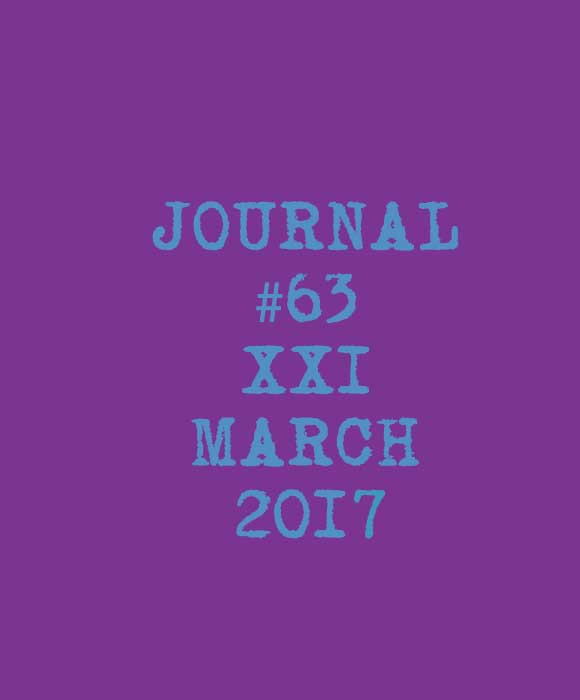 Journal 63 cover