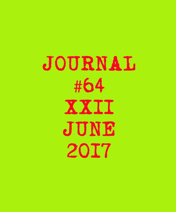 Journal 64 cover