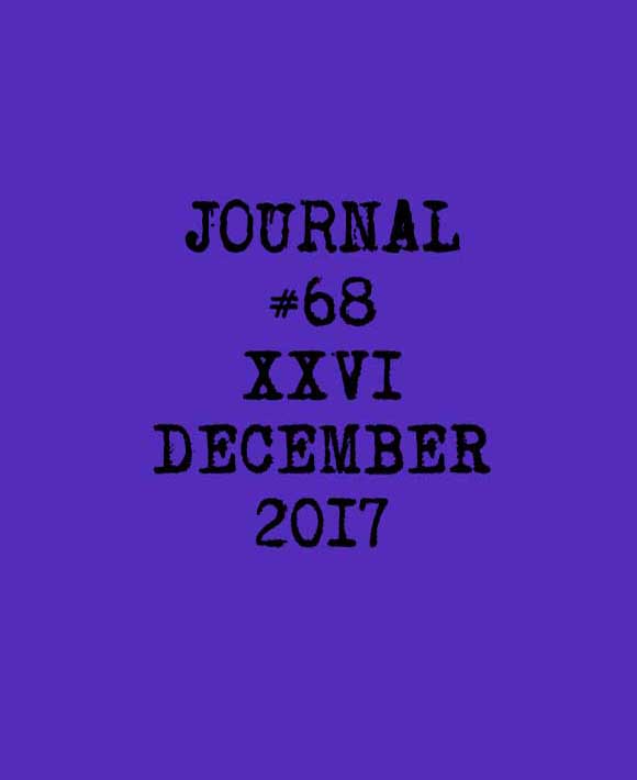 Journal 68, page 1